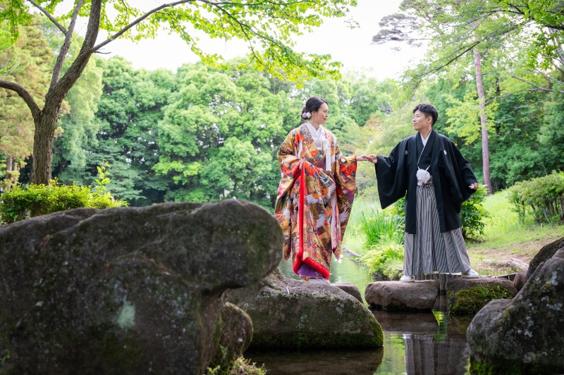 近隣の市内公園にて