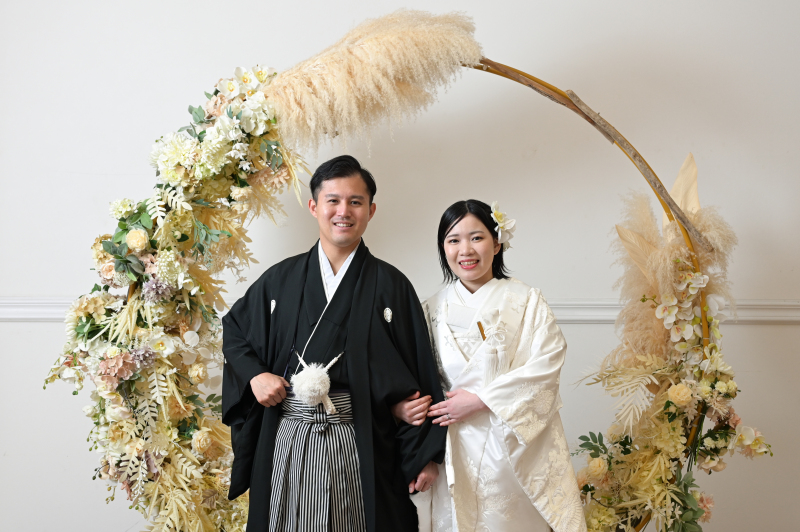 ご希望が多くなった、シンプル目の背景もご準備あり