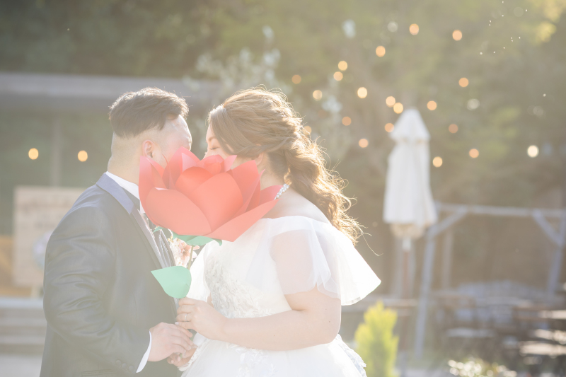 お持ち込みの小物を使って