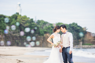 海でロケーション撮影最高でした！