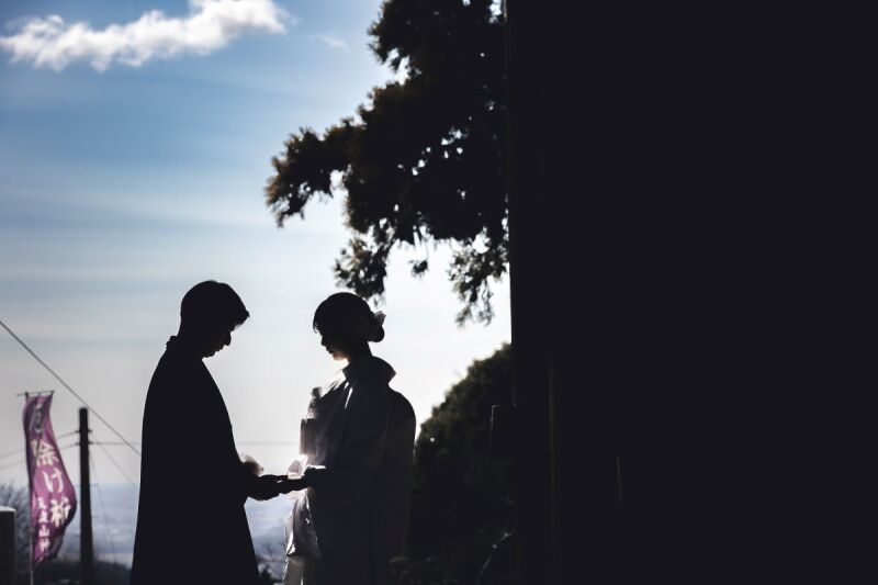 シルエットも撮っておきたい1枚♪