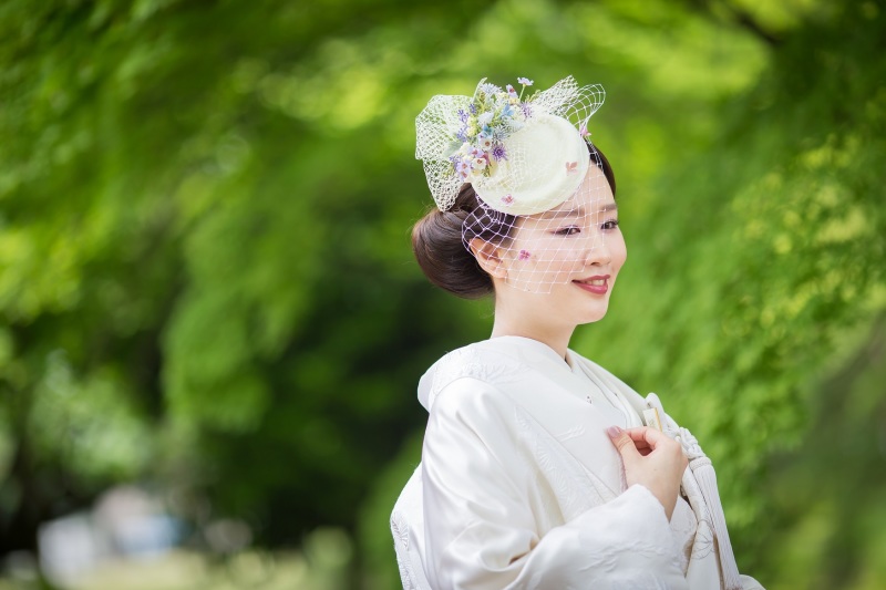ヘアメイクもコーディネートは自由自在