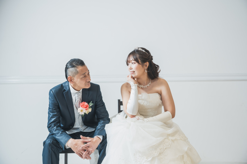 *2月:和装洋装2着プラン/スタジオ&チャペル*ご家族とも