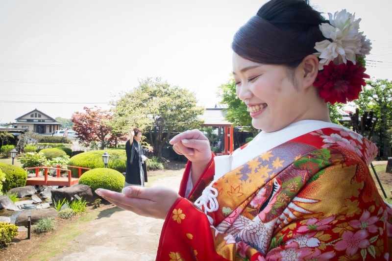 遠近法を使った1枚♡