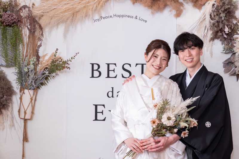 スタジオ背景：レンガバックにて