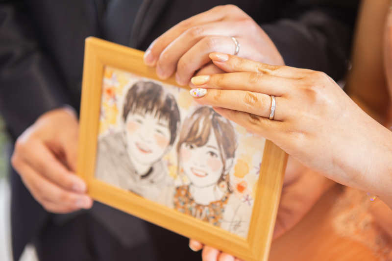 記念の似顔絵！