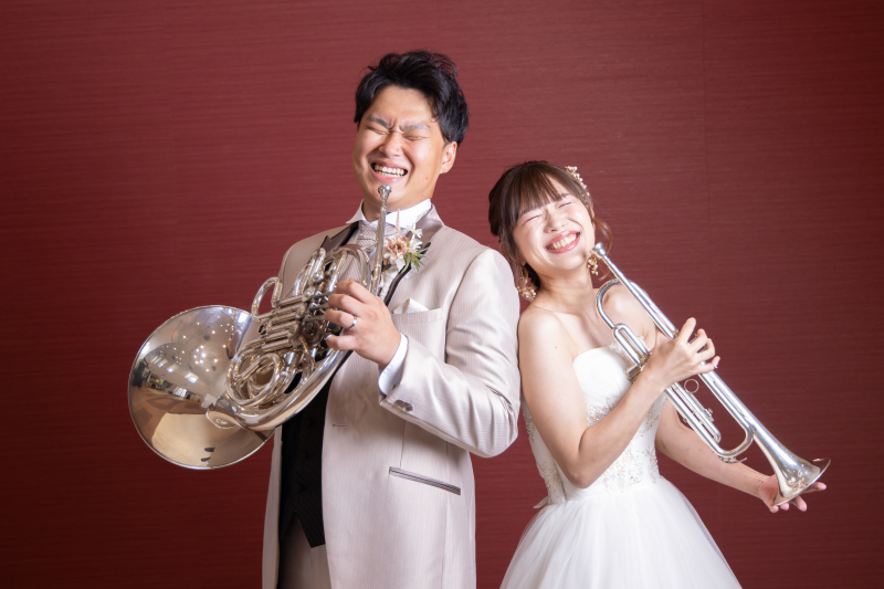 ＊8月：洋装1着プラン/スタジオ・チャペル・ガーデン＊お二人らしいアイテムを