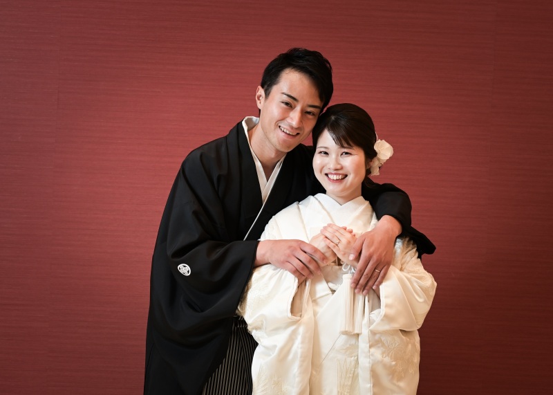 自然な笑顔が素敵な1カット