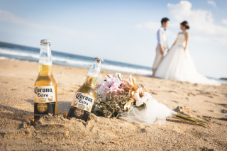 海とチャペルで撮影できたのが嬉しかったです！