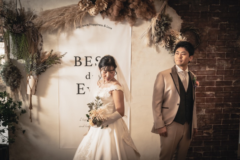 *2月:和装洋装スタジオ2着プラン*シックに大人っぽく♪