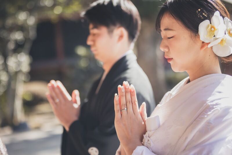 まずは参拝から♪