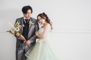 ＊３月：洋装1着プラン/スタジオ＊カラードレスで