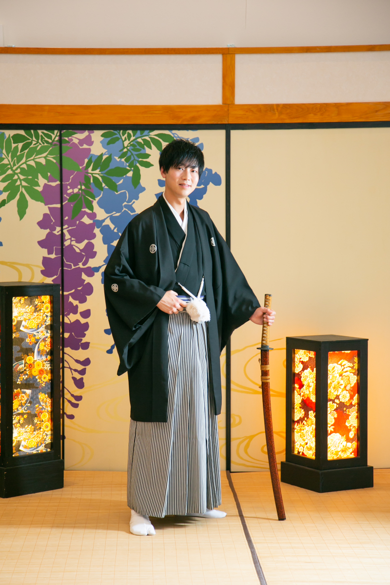 ご新郎様ソロショット