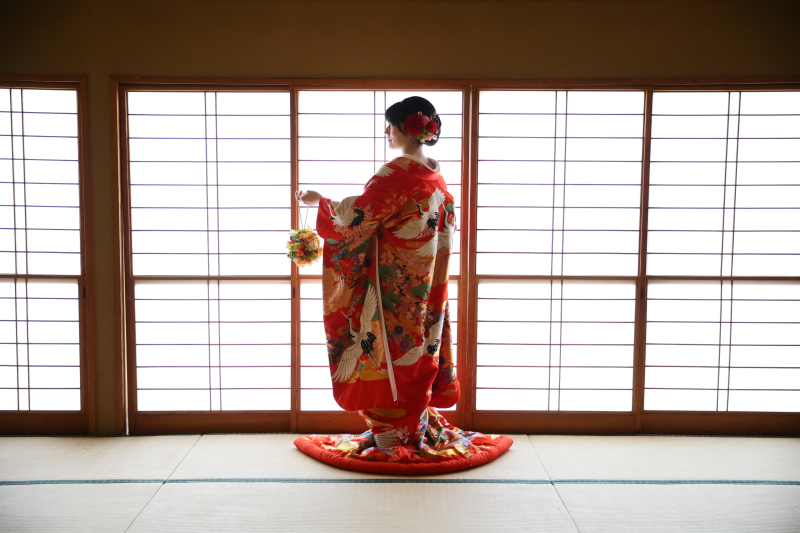 全身の後ろ姿も