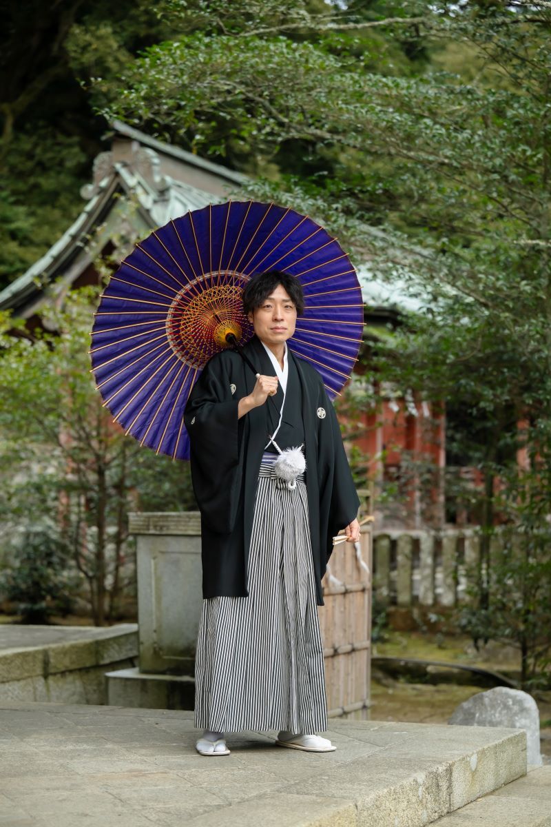 新郎様のソロショットも