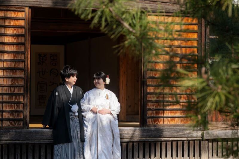 ラストカットはお外で