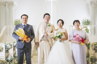  ＊9月＊和装1着洋装1着/スタジオとチャペルで♪ご家族様へのサプライズも!!