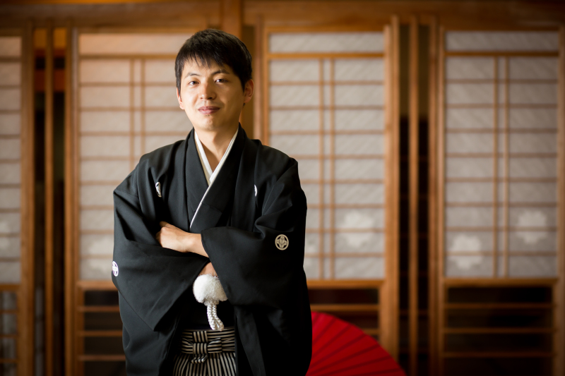 舘山城の和室にて