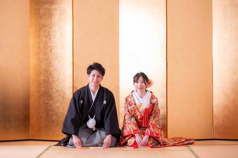 ドレスから色打掛に衣裳チェンジして♪