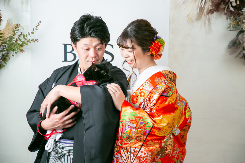 愛猫とのショット