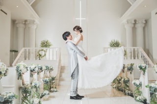 ＊9月：洋装チャペルスタジオ＆和装公園ロケーション＊小物を用いて♪