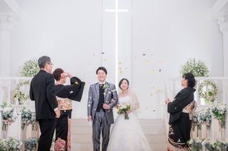 ＊8月：洋装1着チャペル//フォトウェディング＊ご家族様と