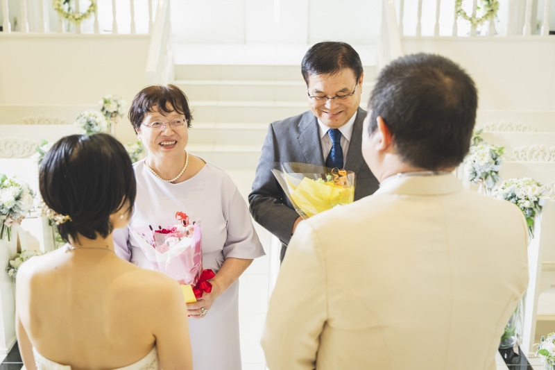 結婚式場併設店ならではの