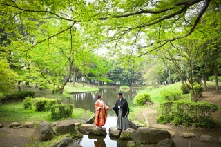 ＊4月：和装洋装2着ロケーション＆チャペルガーデン＊