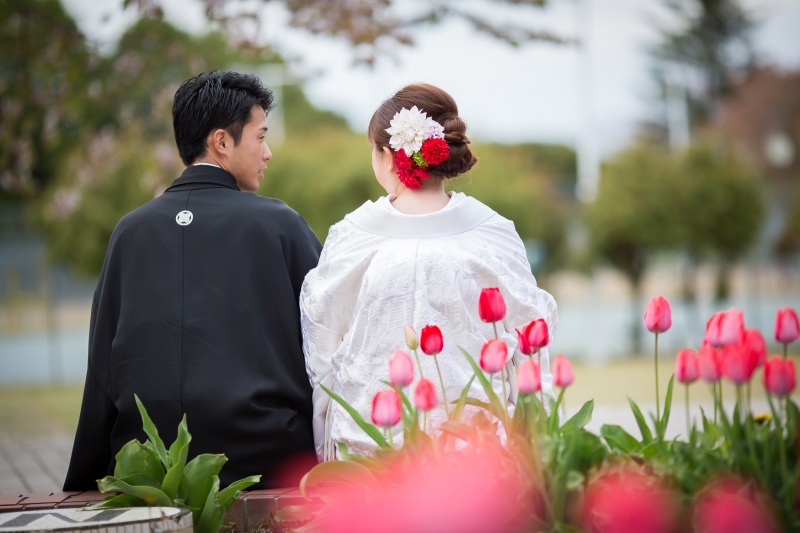 つくば市内の公園で