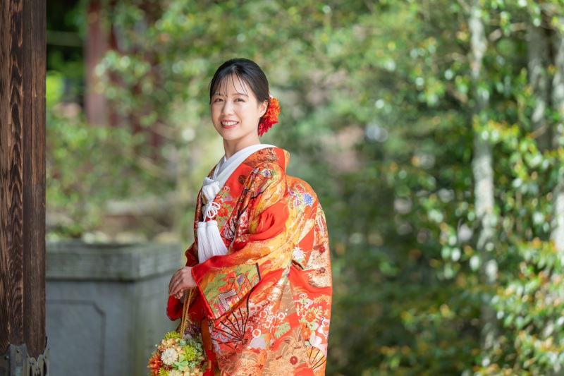 ご新婦様のソロカットも♪