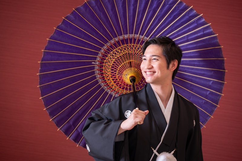 新郎様のソロカット