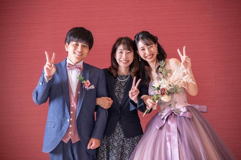 洋装スタジオ撮影から
