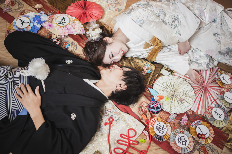 寝ころびのショット