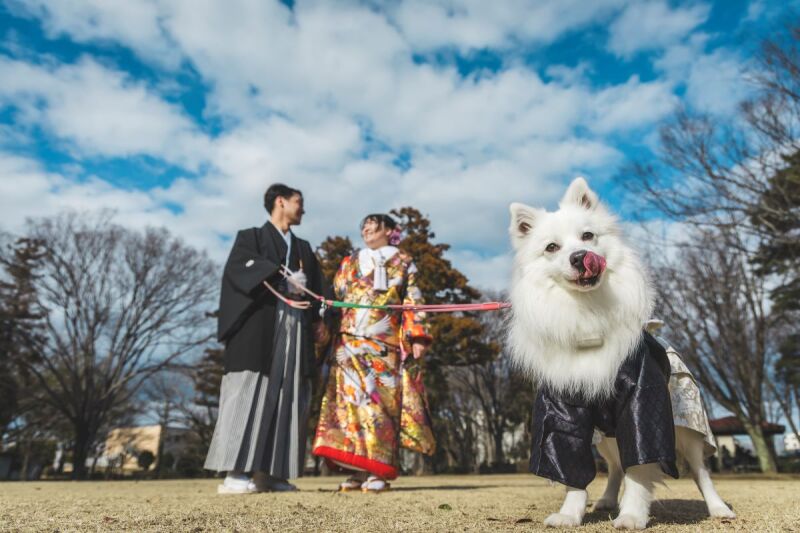 見事なポージング!!