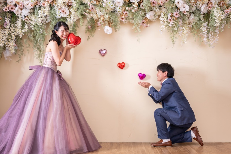 *6月:和装洋装2着スタジオ*ご家族とご一緒に♪