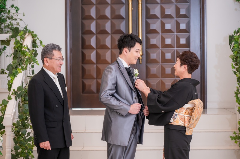 ご新郎様の入場演出