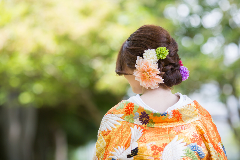 ヘアアレンジも自由自在♪