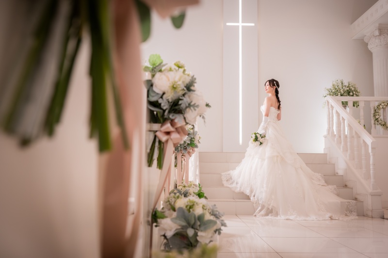 *9月:洋装チャペル&和装スタジオ*新郎様のポージングに注目♪