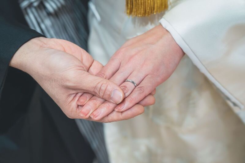 お手元ショットも