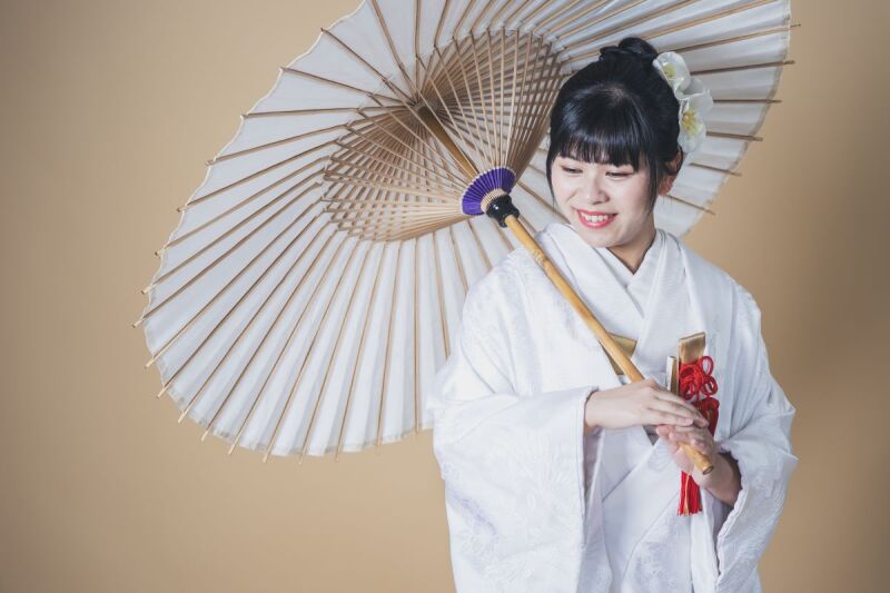 白無垢へ掛替♪