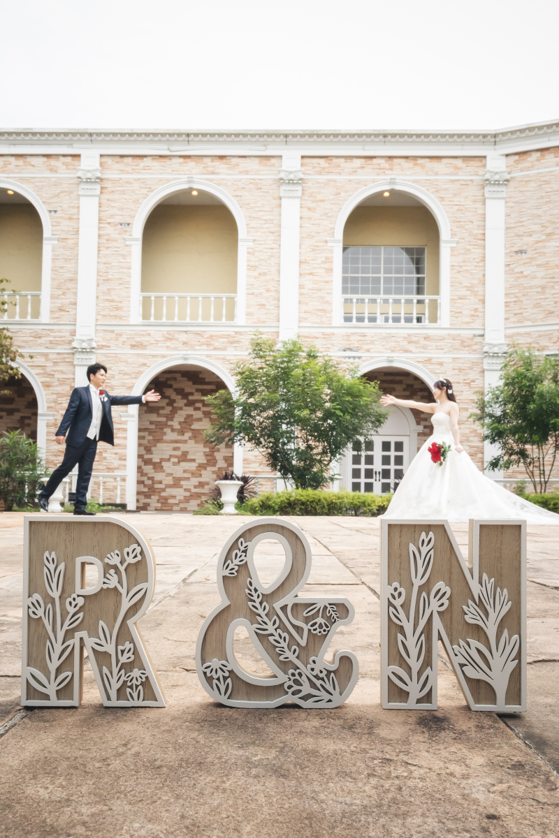 イニシャルオブジェもステキな手作りアイテム!!