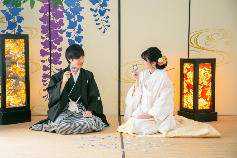 お持ち込みのカルタ取りで