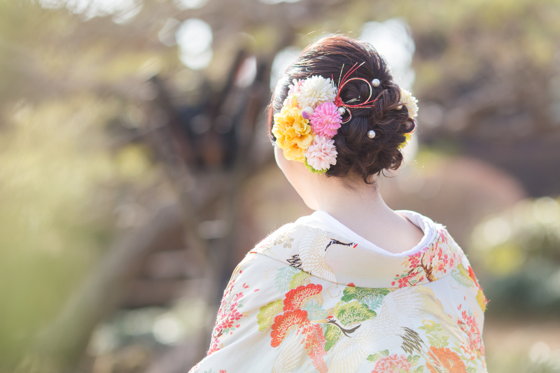 ヘアスタイルも自由に