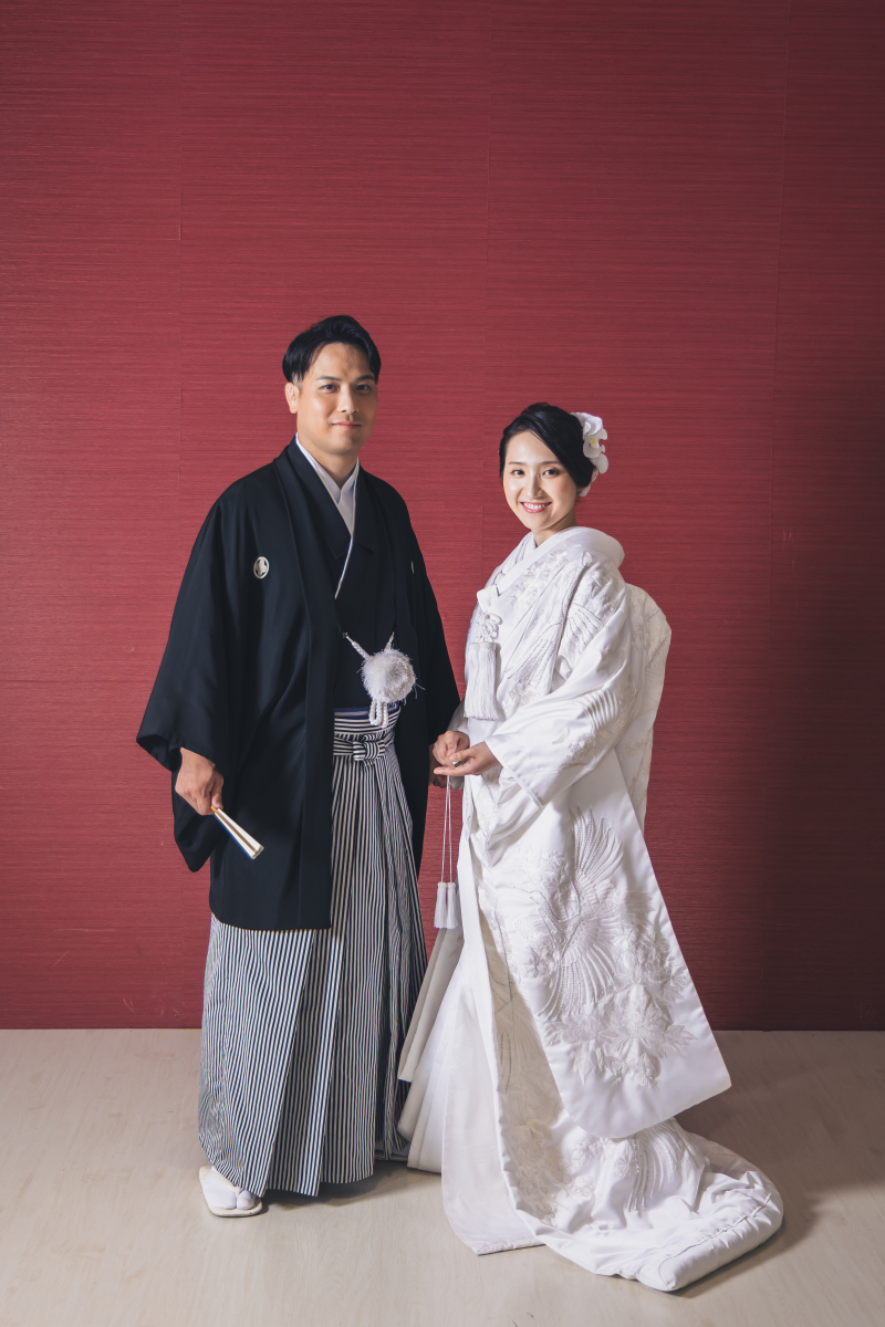 綿帽子を外して雰囲気をチェンジ