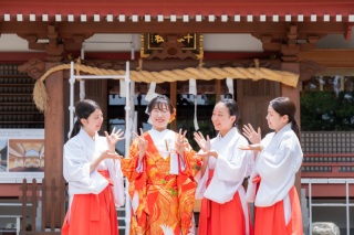 ＊7月：和装2着ロケーション&スタジオ＊ロケーション先は千勝神社