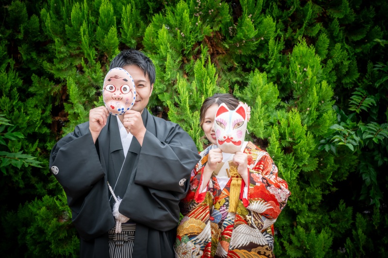 連番のカットで撮影チームと楽しみながら♪