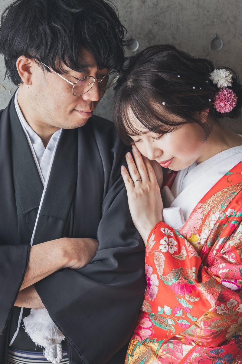 4月：和装2着＊スタジオ・市内公園で桜と撮影♪