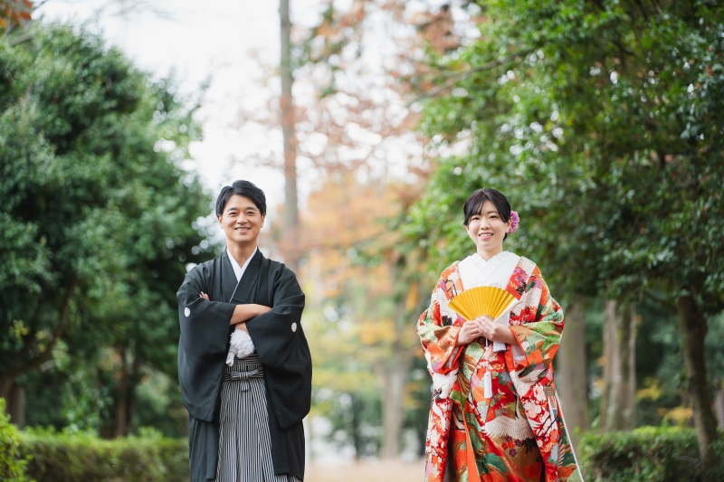 緑も色濃く...
