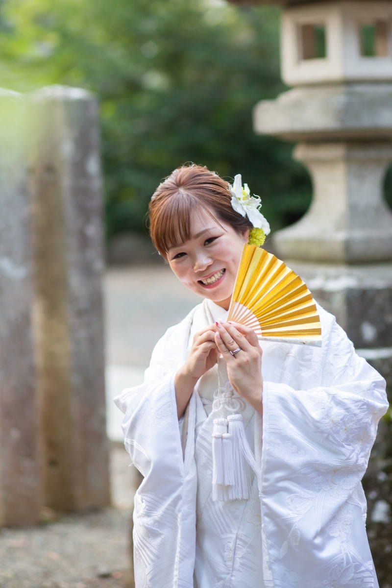 かわいいご新婦様