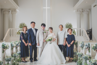 ＊7月：洋装1着和装1着でロケーション撮影♪チャペル内でサプライズも実施して♪